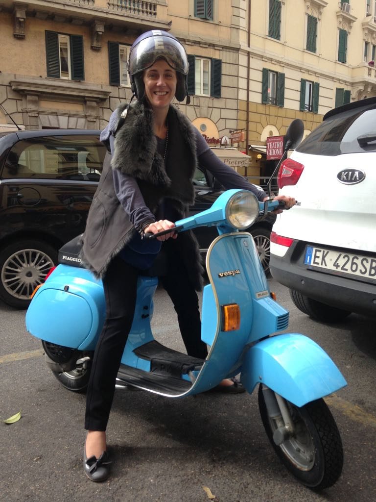 Ciao Roma! Tam tylko na skuterze - mówi Monika Rajska - Wolińska