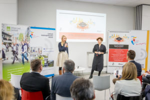 Uczestników warsztatów przywitały: Katarzyna Włodek-Makos, dyrektor Biura Rozwoju Gospodarczego Urzędu m.st. Warszawy oraz Marlena Happach, dyrektor Biura Architektury i Planowania Przestrzennego