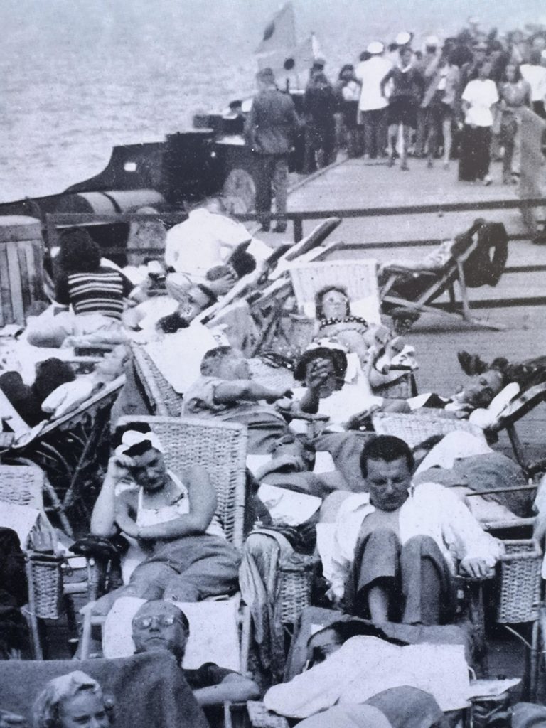 Sopockie molo w 1939 roku